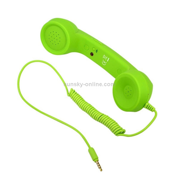 3.5mm Plug Mic Retro Telephone Anti | radiation Cell Phone H