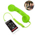 3.5mm Plug Mic Retro Telephone Anti | radiation Cell Phone H