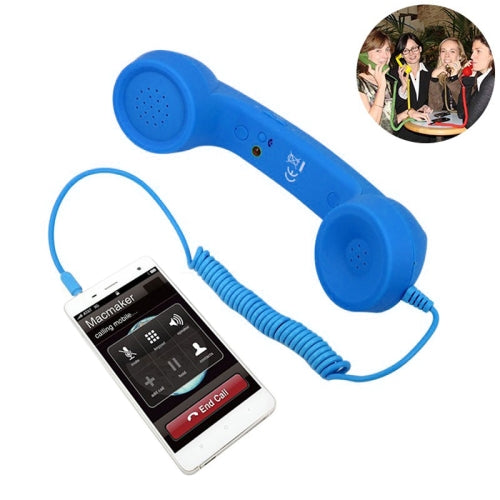 3.5mm Plug Mic Retro Telephone Anti | radiation Cell Phone H