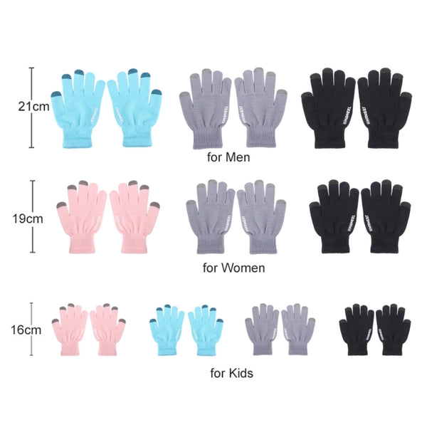 HAWEEL Three Fingers Touch Screen Gloves for Kids