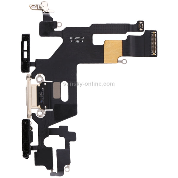 Charging Port Flex Cable for iPhone 11(White)