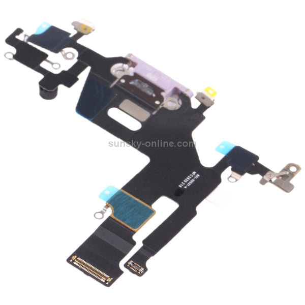 Original Charging Port Flex Cable for iPhone 11 (Purple)