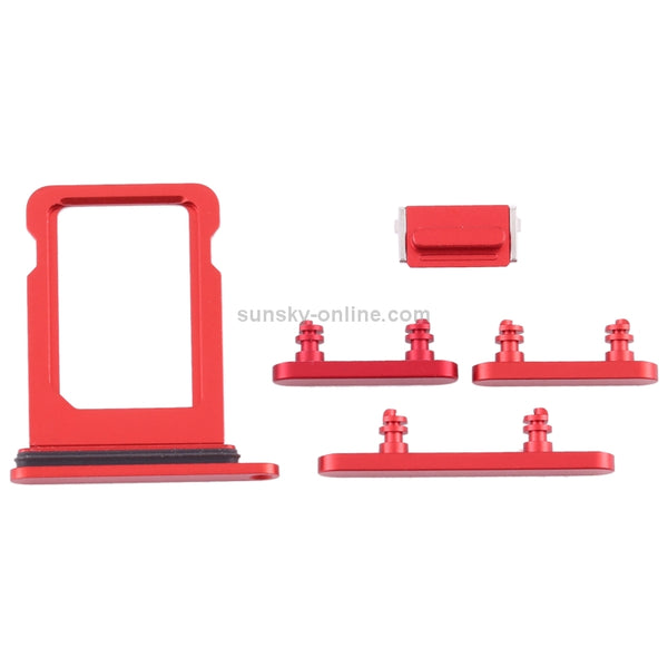 SIM Card Tray Side Keys for iPhone 12 Mini(Red)
