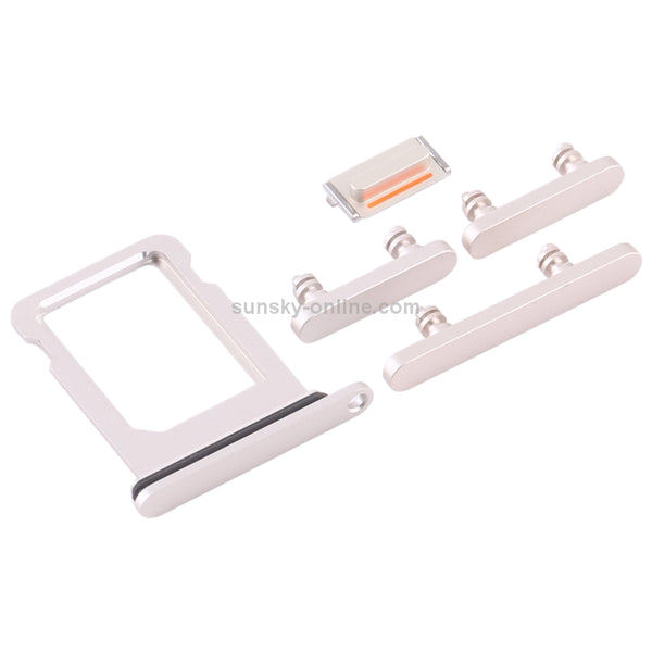 SIM Card Tray Side Keys for iPhone 12 Mini(White)