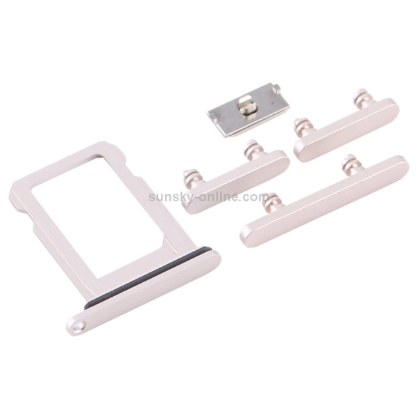 SIM Card Tray Side Keys for iPhone 12 Mini(White)