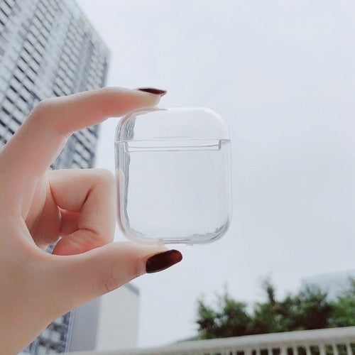 Transparent PC Protective Case for Apple AirPods 1 2