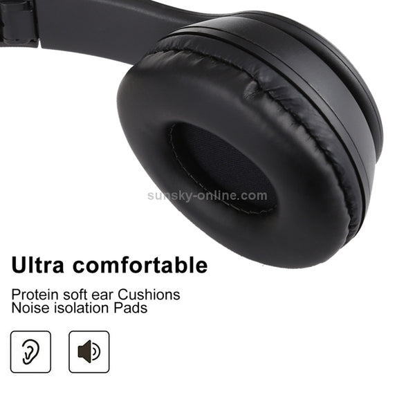 P47 Foldable Wireless Bluetooth Headphone with 3.5mm Audio J