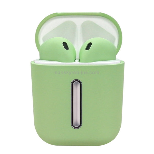Q8L TWS Bluetooth 5.0 Touch Wireless Bluetooth Earphone with Magnetic Adsorption Charging ...(Green)