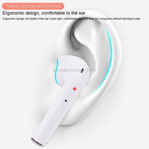 InPods 2 TWS V5.0 Wireless Bluetooth HiFi Headset with Charging Case, Support Auto Pairing...(Black)