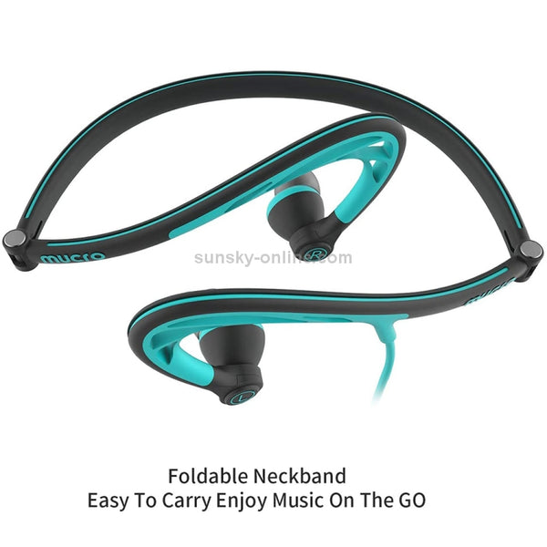 Mucro ML233 Foldable Wired Running Sports Headphones Night N