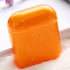 For AirPods 1 2 PC Wireless Earphone Protective Case Cover(Orange)
