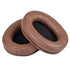1 Pair Leather Sponge Protective Case for Steelseries Arctis 3 Pro Ice 5 Ice 7 Headphone (Brown)