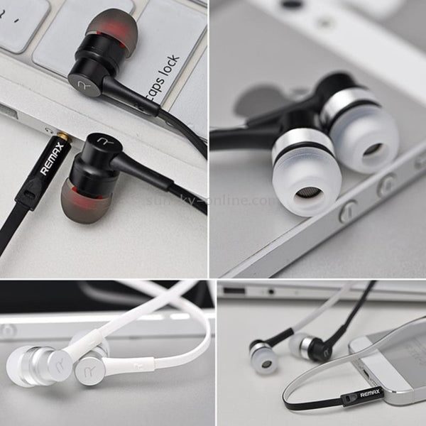 REMAX RM-535i In-Ear Stereo Earphone with Wire Control MIC, Support Hands-free