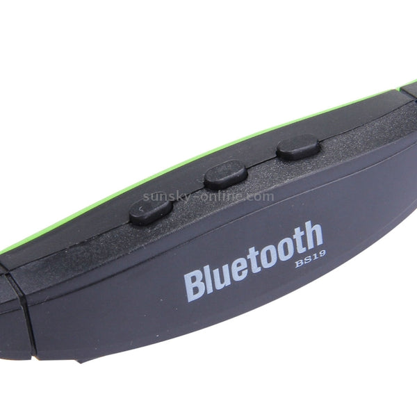 BS19 Life Sweatproof Stereo Wireless Sports Bluetooth Earbud Earphone In-ear Headphone Headset wi...