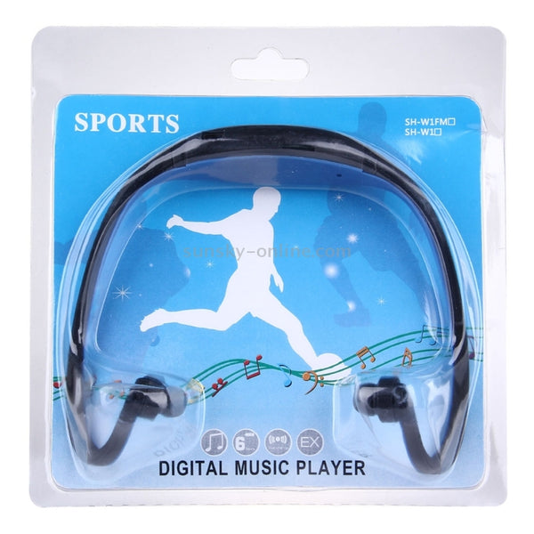SH-W1FM Life Waterproof Sweatproof Stereo Wireless Sports Earbud Earphone In-ear Headphone Headse...
