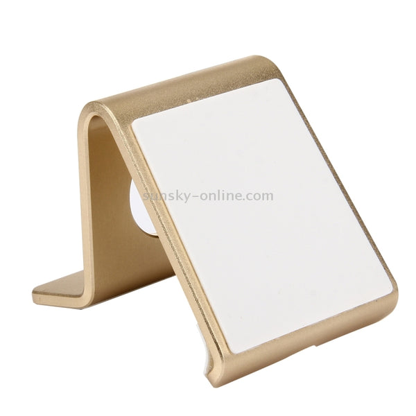 Exquisite Aluminium Alloy Desktop Holder Stand DOCK Cradle For iPhone, Galaxy, Huawei, Xiao...(Gold)