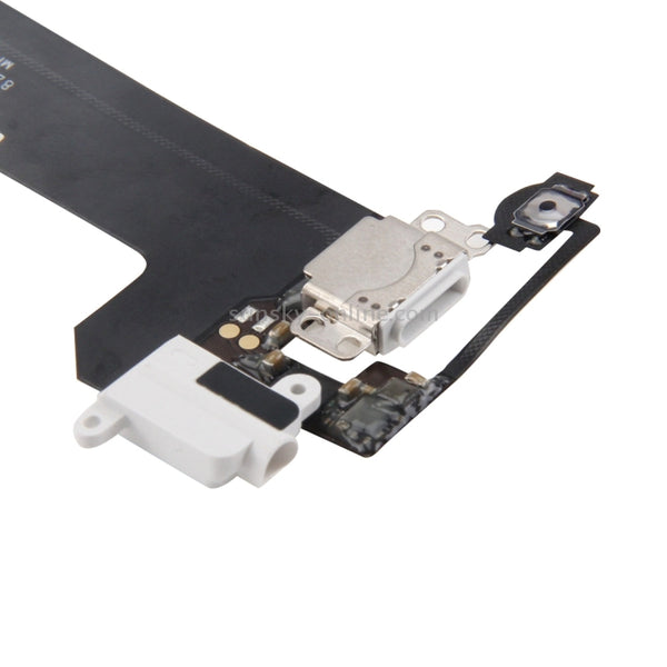 Charging Port Audio Flex Cable for iPod Touch 6 (White)