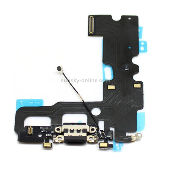 Charging Port Audio Flex Cable for iPhone 7(Black)