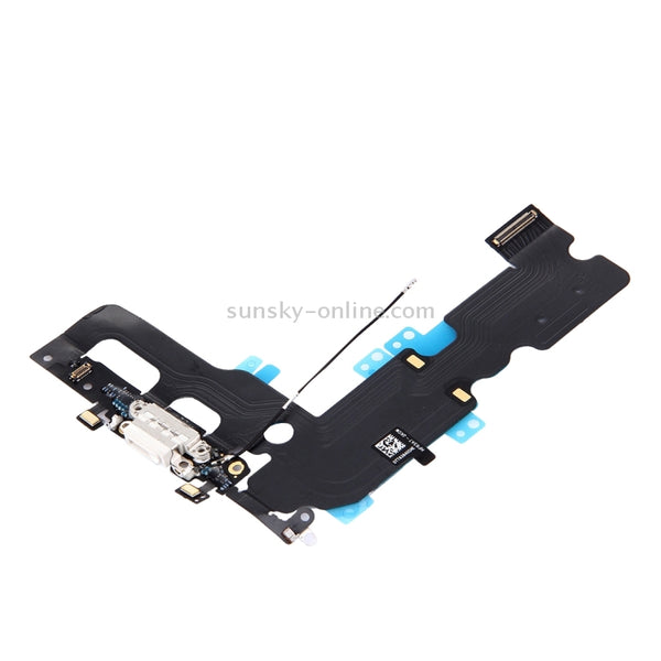 Charging Port Flex Cable for iPhone 7 Plus (White)