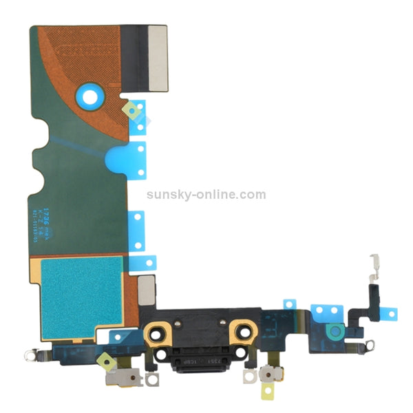 Charging Port Flex Cable for iPhone 8 (Black)