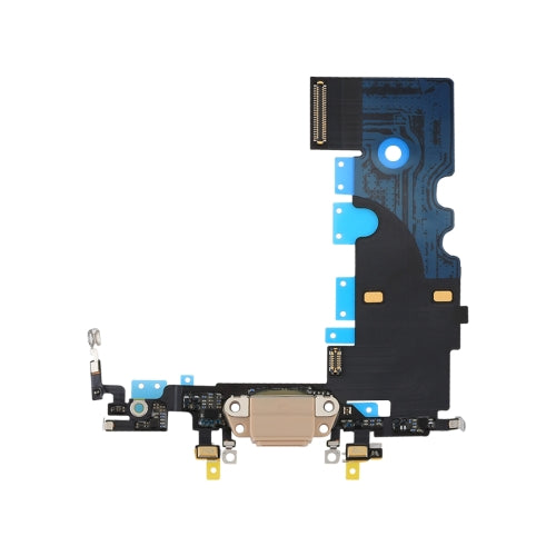 Charging Port Flex Cable for iPhone 8 (Gold)