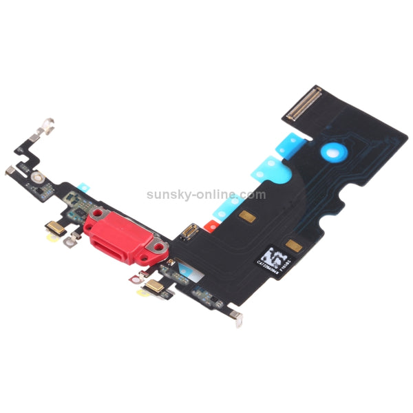 Original Charging Port Flex Cable for iPhone 8 (Red)