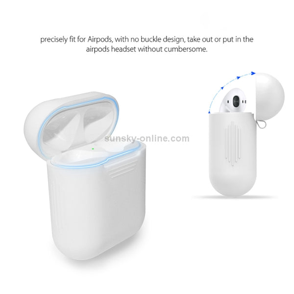 Portable Wireless Bluetooth Earphone Silicone Protective Box