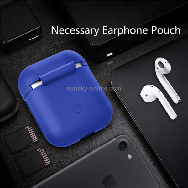 Portable Wireless Bluetooth Earphone Silicone Protective Box