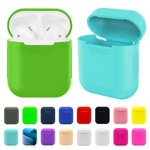 Portable Wireless Bluetooth Earphone Silicone Protective Box