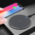 K8 30W K8 30W Aluminum Alloy Round Desktop Wireless Charger with 1m Type-C Fast Charging C...(Black)