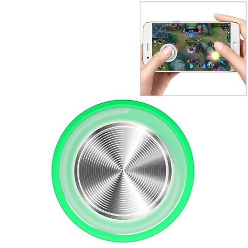 Q8plus Mobile Phone Game King Glory Game Handle Sucker Rocker Game Assist Tools (Green)