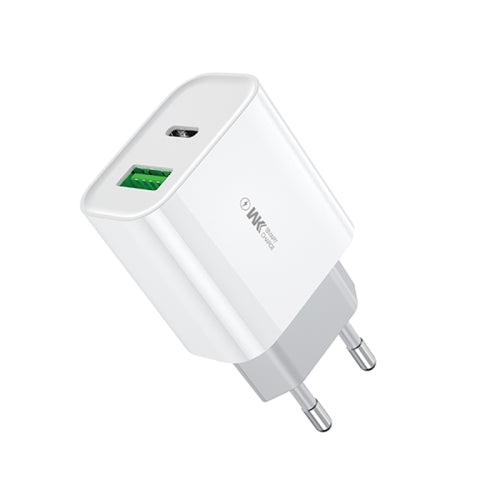 WK WP-U53 QC3.0 Charger 20W USB Type-C Maxspeed PD Fast Charger(EU Plug)