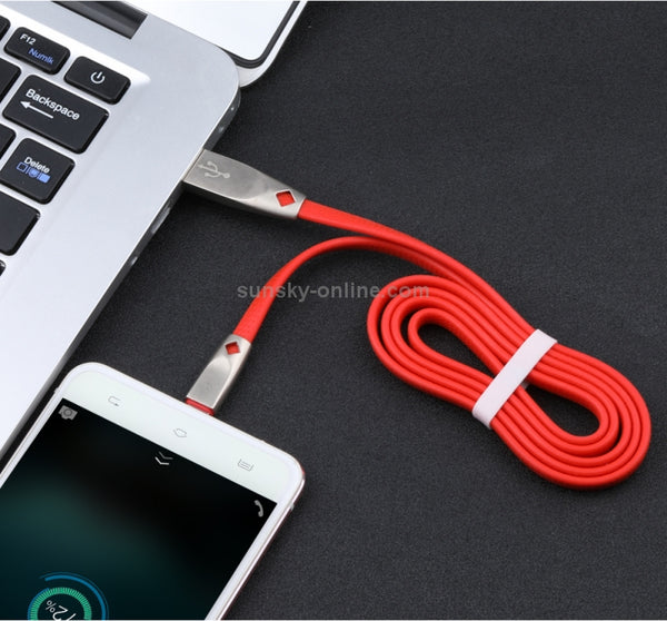 AWEI CL | 96 USB to Micro USB Portable TPE Aluminum Alloy Da