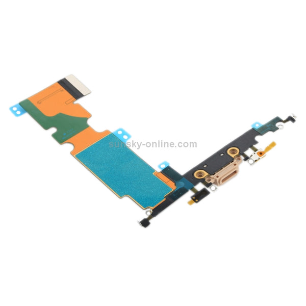 Charging Port Flex Cable for iPhone 8 Plus (Gold)