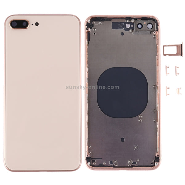 Back Housing Cover for iPhone 8 Plus(Rose Gold)