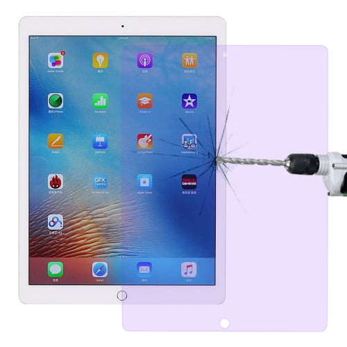 0.33mm 9H 2.5D Anti Blue-ray Explosion-proof Tempered Glass Film for iPad Pro 12.9 (2017) (2015)