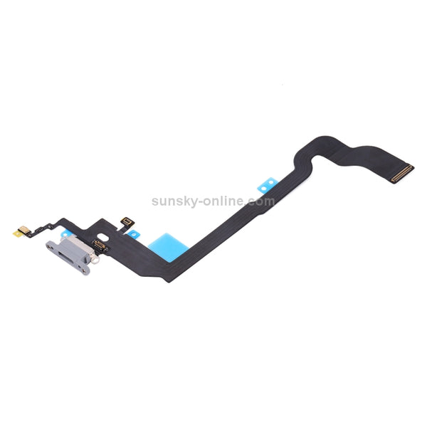 Charging Port Flex Cable for iPhone X (White)