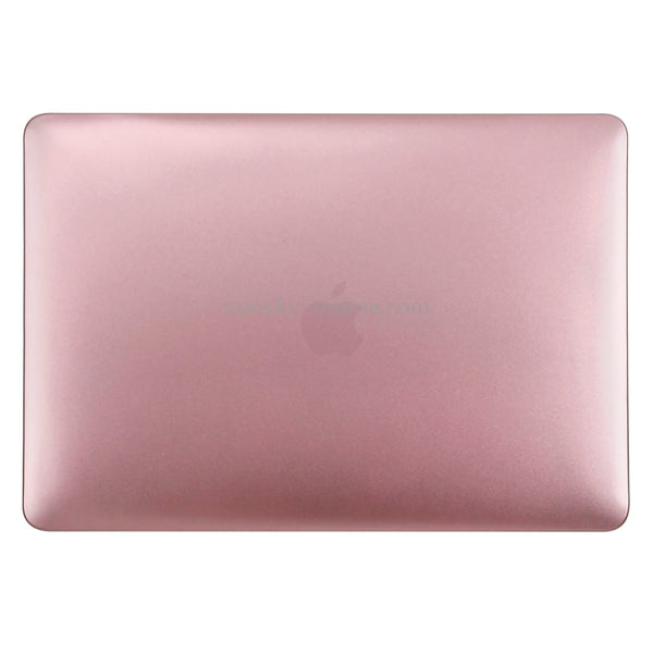 For 2016 New Macbook Pro 13.3 inch A1706 & A1708 Laptop PC Metal Oil Surface Protectiv...(Rose Gold)