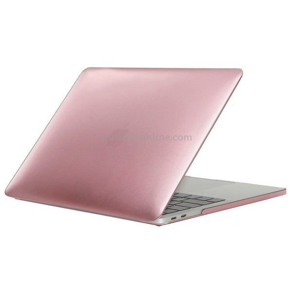 For 2016 New Macbook Pro 13.3 inch A1706 & A1708 Laptop PC Metal Oil Surface Protectiv...(Rose Gold)