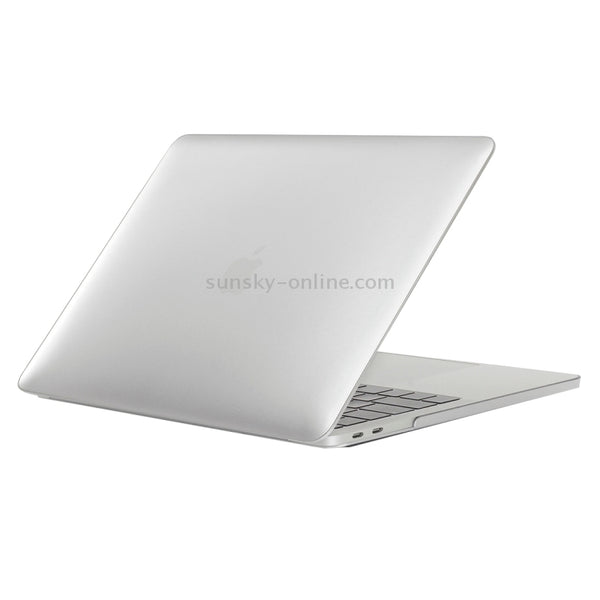 For 2016 New Macbook Pro 13.3 inch A1706 & A1708 Laptop PC Metal Oil Surface Protective C...(Silver)