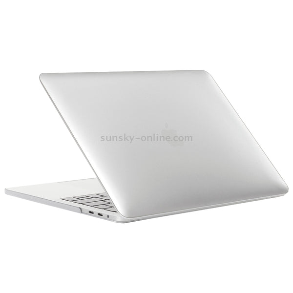 For 2016 New Macbook Pro 13.3 inch A1706 & A1708 Laptop PC Metal Oil Surface Protective C...(Silver)