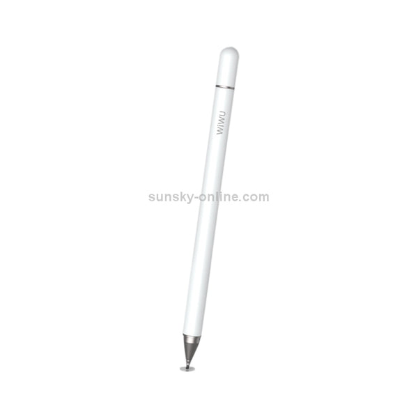 WIWU Pencil One Universal Tablet PC Disc Nib Passive Capacitive Pen Stylus with Ballpoint Nib & M...