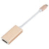 USB-C Type-C 3.1 Male to DP Female HD Converter, Length: 12cm (Gold)