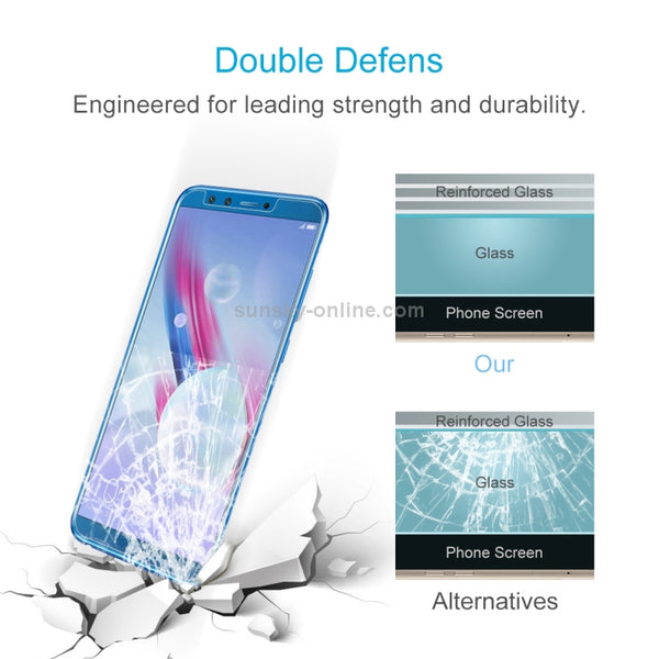 2PCS 9H 2.5D Tempered Glass Film for Huawei Honor 9 Lite