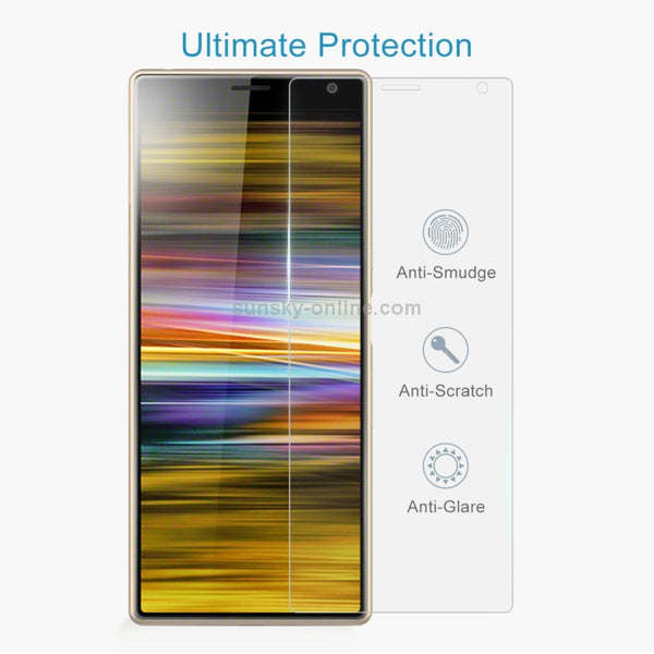 0.26mm 9H 2.5D Tempered Glass Film for Sony Xperia 10 Plus