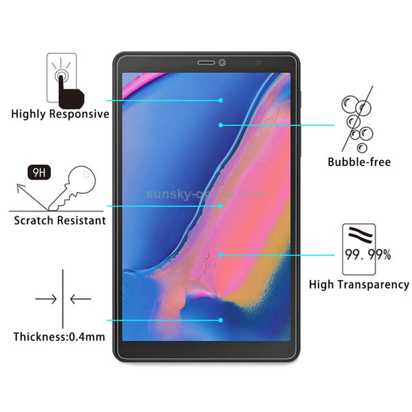 0.4mm 9H Explosion-proof Tempered Glass Film for Galaxy Tab S6 T860