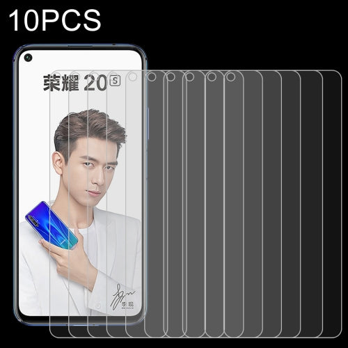 For Huawei Honor 20s 10 PCS 0.26mm 9H 2.5D Tempered Glass Fi