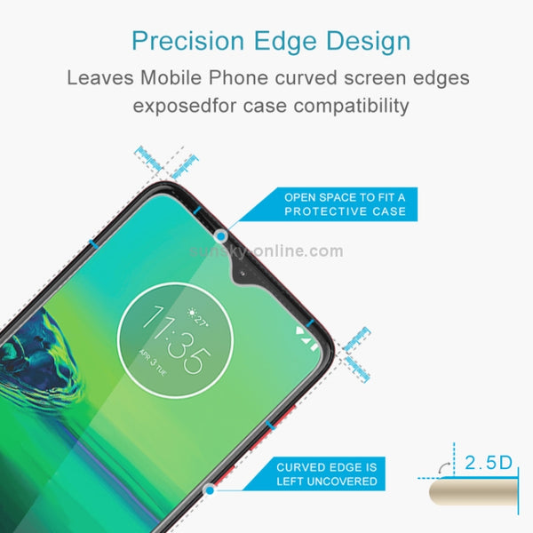For Motorola Moto G8 Play 9H 2.5D Screen Tempered Glass Film