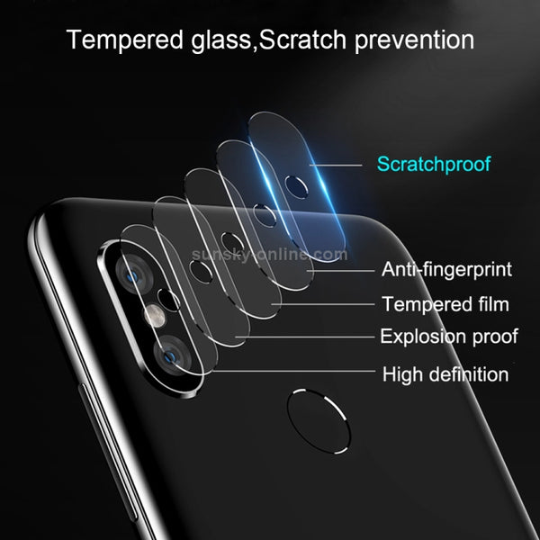 For Huawei P40 Lite 2.5D Transparent Rear Camera Lens Protector Tempered Glass Film