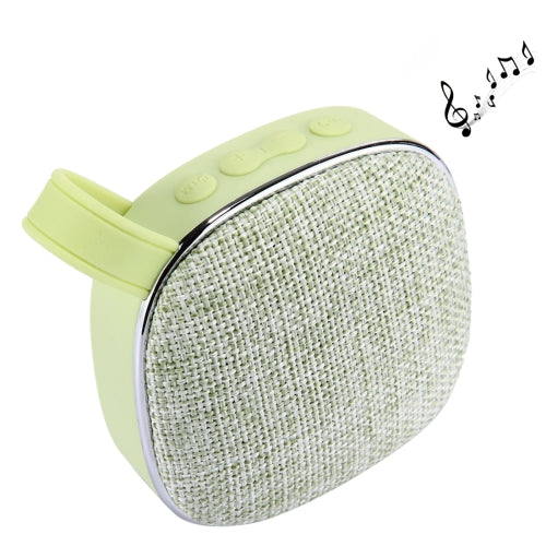 X25 Portable Fabric Design Bluetooth Stereo Speaker with Built-in MIC, Support Hands-free ...(Green)